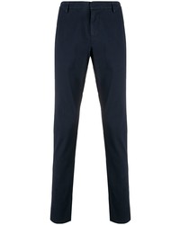 Pantalon chino bleu marine Dondup