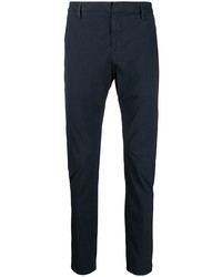 Pantalon chino bleu marine Dondup