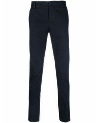 Pantalon chino bleu marine Dondup