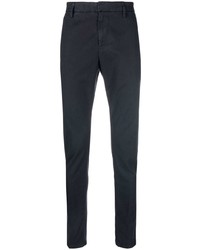 Pantalon chino bleu marine Dondup