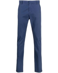 Pantalon chino bleu marine Dondup