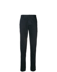 Pantalon chino bleu marine Dondup