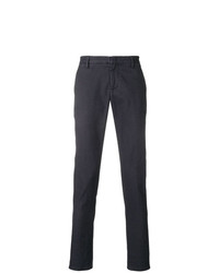 Pantalon chino bleu marine Dondup