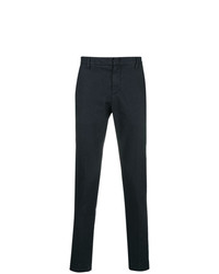 Pantalon chino bleu marine Dondup