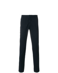 Pantalon chino bleu marine Dondup