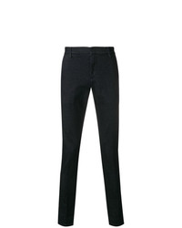 Pantalon chino bleu marine Dondup