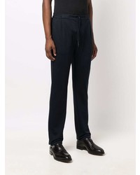 Pantalon chino bleu marine Canali