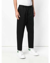 Pantalon chino bleu marine Jil Sander