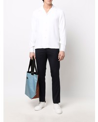 Pantalon chino bleu marine Sandro