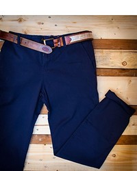 Pantalon chino bleu marine ELFLAMENCO