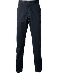 Pantalon chino bleu marine Fay