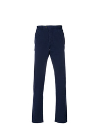 Pantalon chino bleu marine Fay