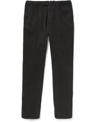 Pantalon chino bleu marine Incotex