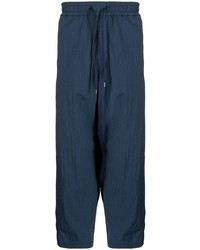 Pantalon chino bleu marine Fumito Ganryu