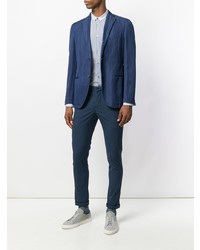 Pantalon chino bleu marine Dondup