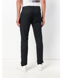 Pantalon chino bleu marine Dondup