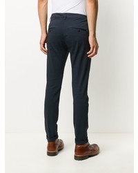 Pantalon chino bleu marine Dondup