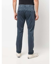 Pantalon chino bleu marine Dondup