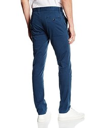Pantalon chino bleu marine Hilfiger Denim