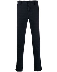 Pantalon chino bleu marine Incotex