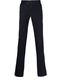 Pantalon chino bleu marine Incotex