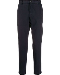 Pantalon chino bleu marine Incotex