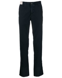 Pantalon chino bleu marine Incotex