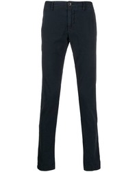 Pantalon chino bleu marine Incotex