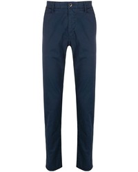 Pantalon chino bleu marine Incotex