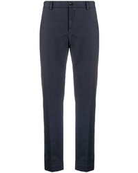 Pantalon chino bleu marine Incotex