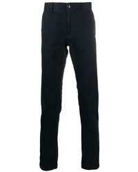 Pantalon chino bleu marine Incotex