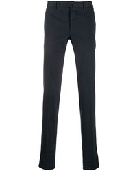 Pantalon chino bleu marine Incotex