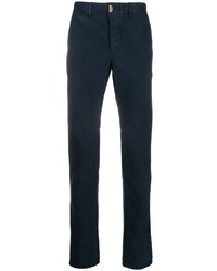 Pantalon chino bleu marine Incotex