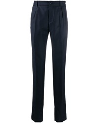 Pantalon chino bleu marine Incotex