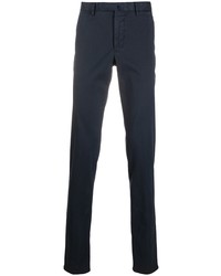 Pantalon chino bleu marine Incotex