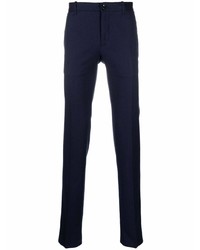 Pantalon chino bleu marine Incotex