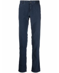 Pantalon chino bleu marine Incotex