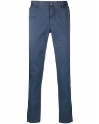 Pantalon chino bleu marine Incotex