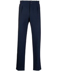 Pantalon chino bleu marine Incotex