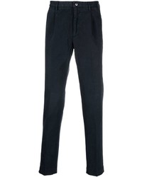 Pantalon chino bleu marine Incotex