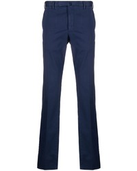 Pantalon chino bleu marine Incotex