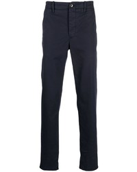 Pantalon chino bleu marine Incotex