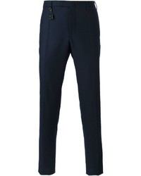 Pantalon chino bleu marine Incotex