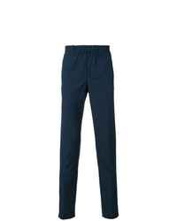 Pantalon chino bleu marine Incotex