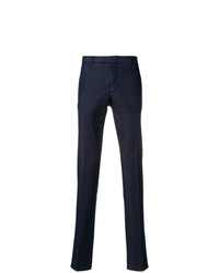 Pantalon chino bleu marine Incotex