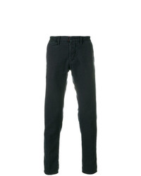 Pantalon chino bleu marine Incotex