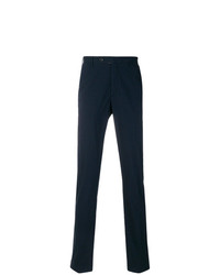 Pantalon chino bleu marine Incotex