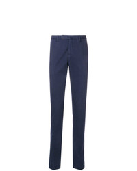 Pantalon chino bleu marine Incotex