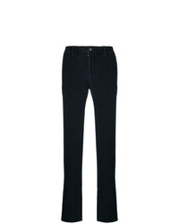 Pantalon chino bleu marine Incotex