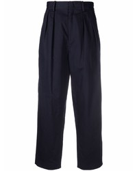 Pantalon chino bleu marine Isabel Marant